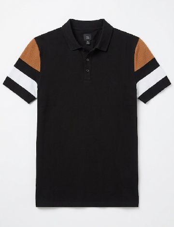 Tricou River Island, negru