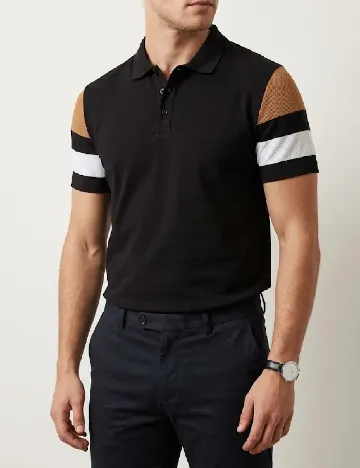 Tricou River Island, negru