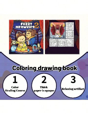 Carte de colorat SHEIN, mix culori