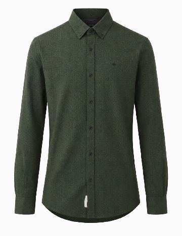 Camasa River Island, verde inchis