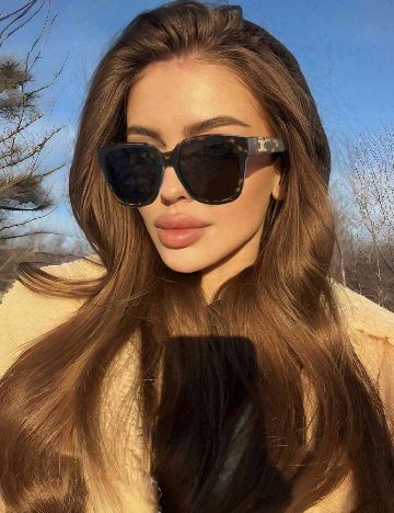 Ochelari de soare SHEIN, animal print