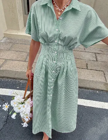 Rochie medie SHEIN, verde