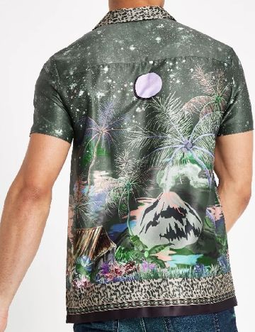 Camasa River Island, verde