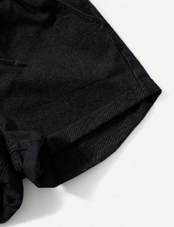 Pantaloni scurti SHEIN, negru