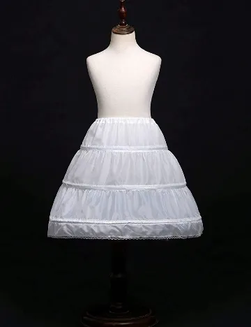 Crinolina Shein Kids, alb