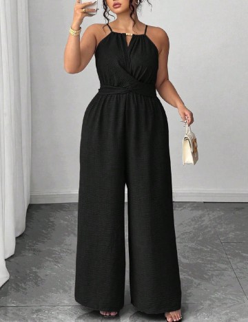 Salopeta SHEIN CURVE, negru