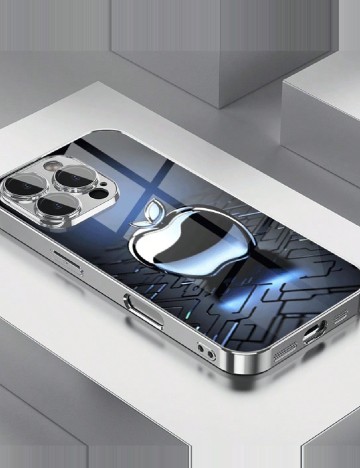 Husa iPhone 15 Pro SHEIN, albastru