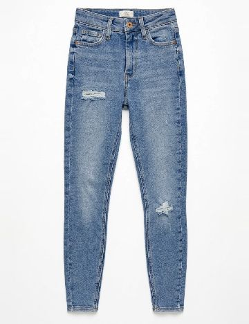 Blugi River Island, albastru