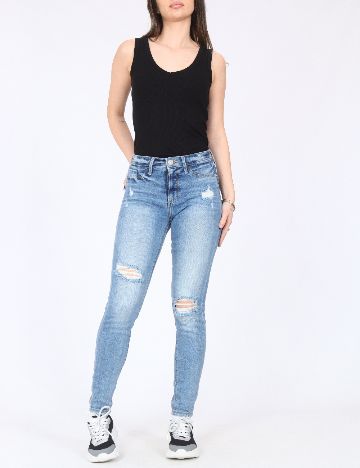 Blugi River Island, albastru