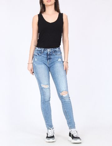 Blugi River Island, albastru