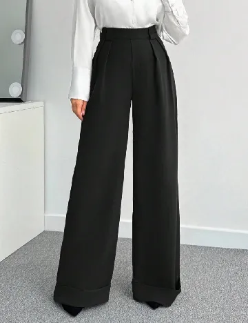 Pantaloni SHEIN, negru