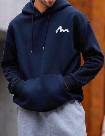 Hanorac SHEIN, bleumarin inchis