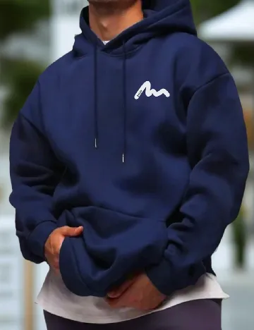 Hanorac SHEIN, bleumarin inchis