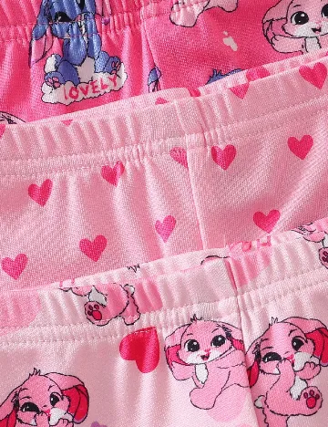 Set pijamale 3 perechi Shein Kids, mix culori