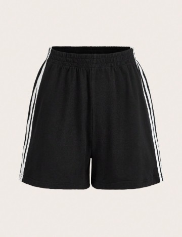 Pantaloni scurti SHEIN CURVE, negru