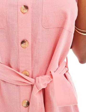 Rochie scurta Wednesday's Girl, roz