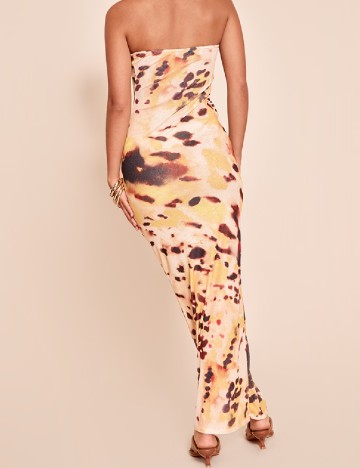 Rochie lunga PrettyLittleThing, mix culori