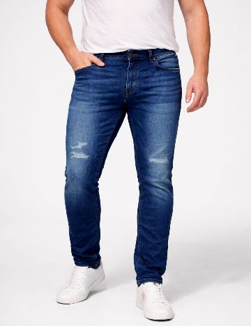 Blugi River Island, albastru