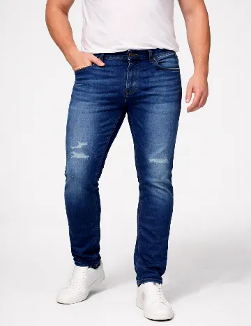 Blugi River Island, albastru