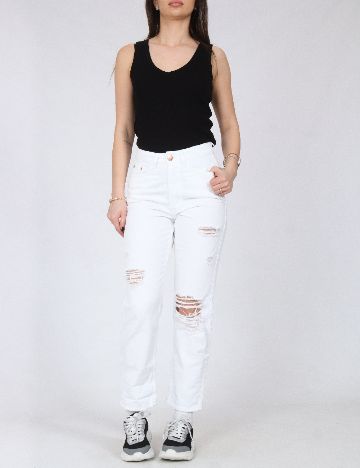 Blugi River Island, alb