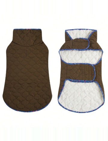 Haina pentru caini SHEIN, maro