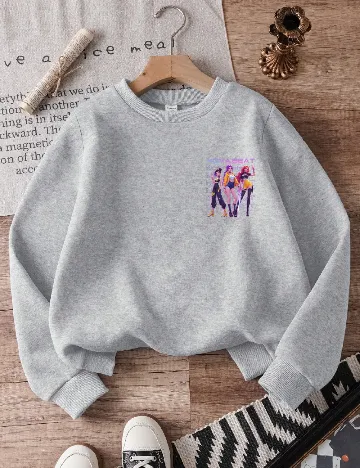 Bluza Shein Kids, gri