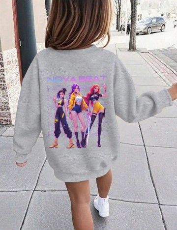 Bluza Shein Kids, gri