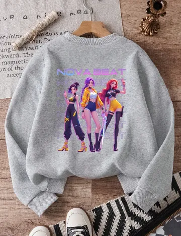 Bluza Shein Kids, gri