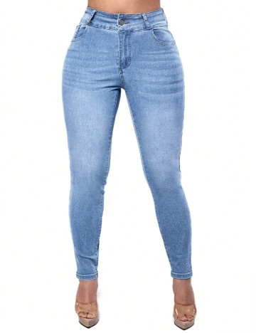 Blugi SHEIN, albastru