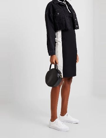 Rochie medie River Island, negru