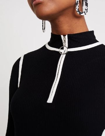 Rochie medie River Island, negru