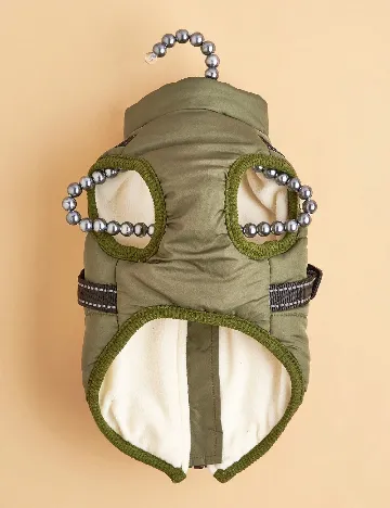 Haina pentru caini SHEIN, verde