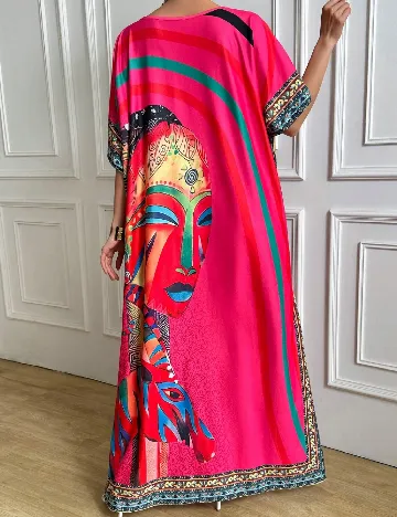 Rochie de plaja SHEIN, mix culori