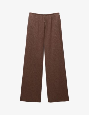 Pantaloni Pull&Bear, maro