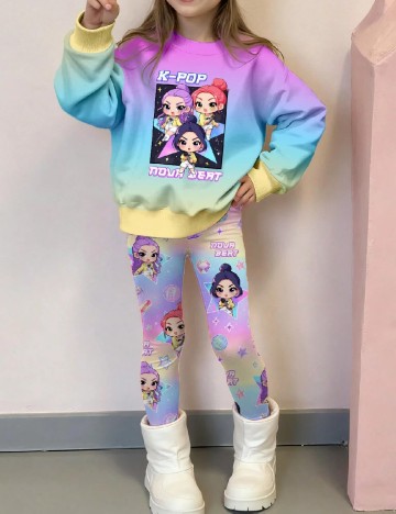 Compleu Shein Kids, mix culori