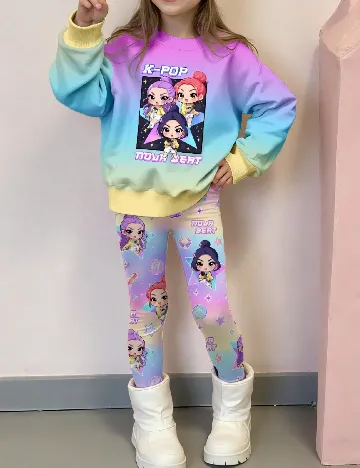 Compleu Shein Kids, mix culori