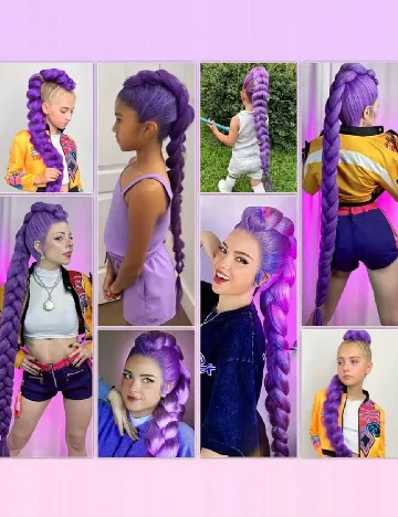 Extensie de par SHEIN, mov