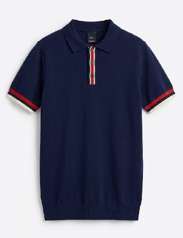 Tricou River Island, bleumarin