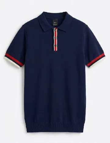 Tricou River Island, bleumarin