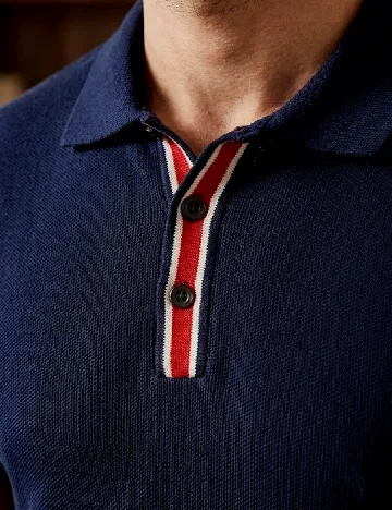 Tricou River Island, bleumarin