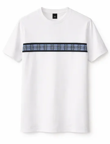 Tricou River Island, alb