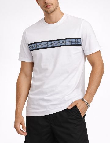 Tricou River Island, alb