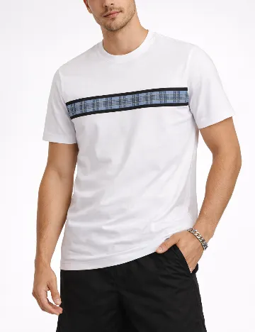 Tricou River Island, alb