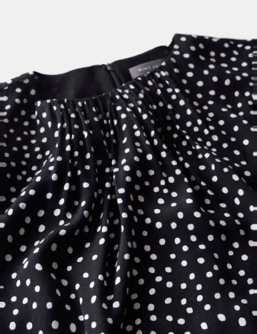 Rochie scurta Mint Velvet, alb/negru