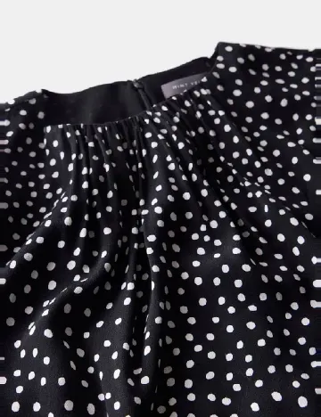 Rochie scurta Mint Velvet, alb/negru