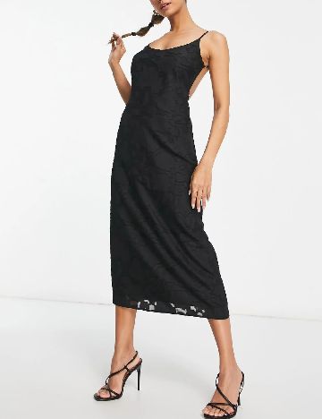 Rochie medie Lola May, negru