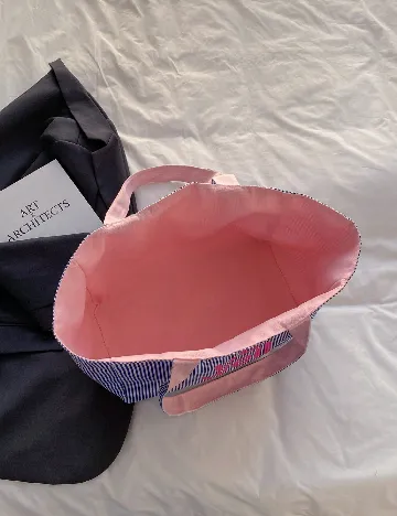 Geanta SHEIN, albastru/roz