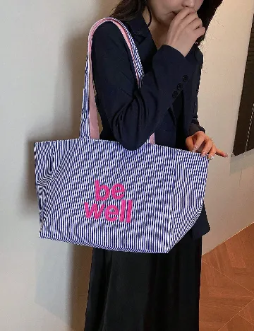 Geanta SHEIN, albastru/roz