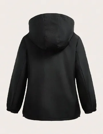 Geaca 2 in 1 SHEIN CURVE, negru