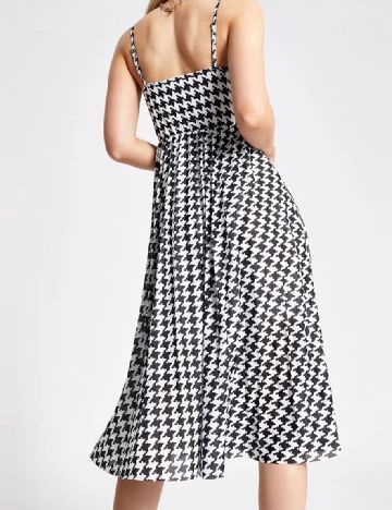 Rochie scurta River Island, alb/negru